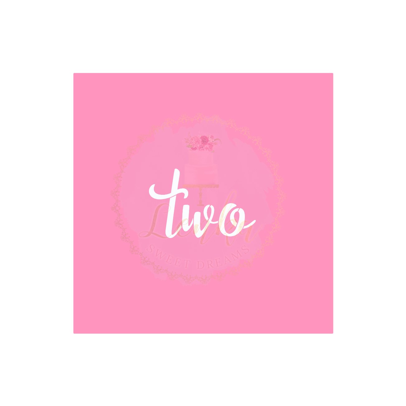 Στένσιλ two - Made by Lenka Sweet Dreams - Lenka Sweet Dreams
