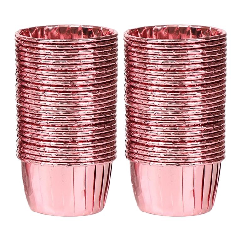 Θήκες ψησίματος για cupcakes σε χρυσό και ροζ 50 τεμ. - Lenka Sweet Dreams - Lenka Sweet Dreams