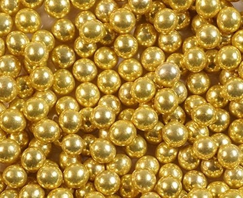 Ζαχαρωτές Χρυσές πέρλες μεγάλες 10 χιλ. 100 γρ - Lenka Sweet Dreams - Lenka Sweet Dreams